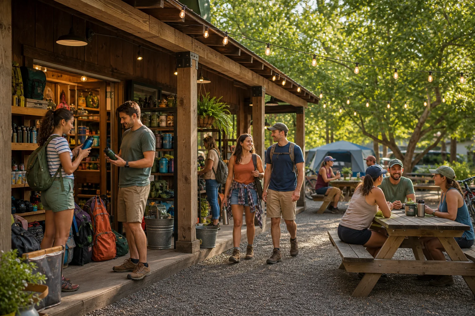 Turn one-time campers into regulars